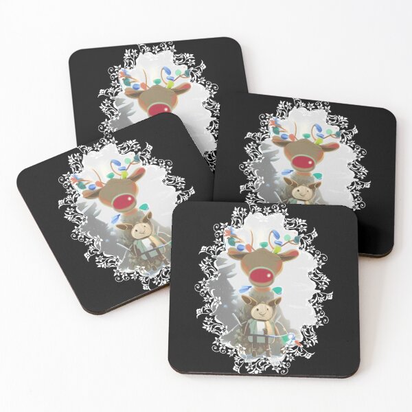 Item preview, Adorable Reindeer and bunny designed and sold by zheworkstudio.