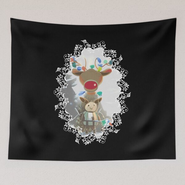 Item preview, Adorable Reindeer and bunny designed and sold by zheworkstudio.