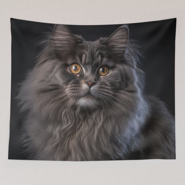 Item preview, Black Grey Cat designed and sold by Juliascutecornr.