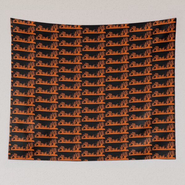 Item preview, Baobab forest silhouette orange designed and sold by Tony Cisse.