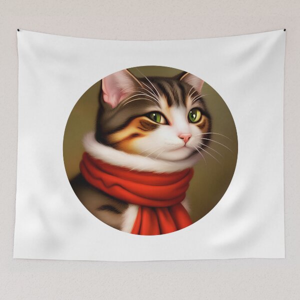 Item preview, Merry Catmas designed and sold by ArtificialCraft.
