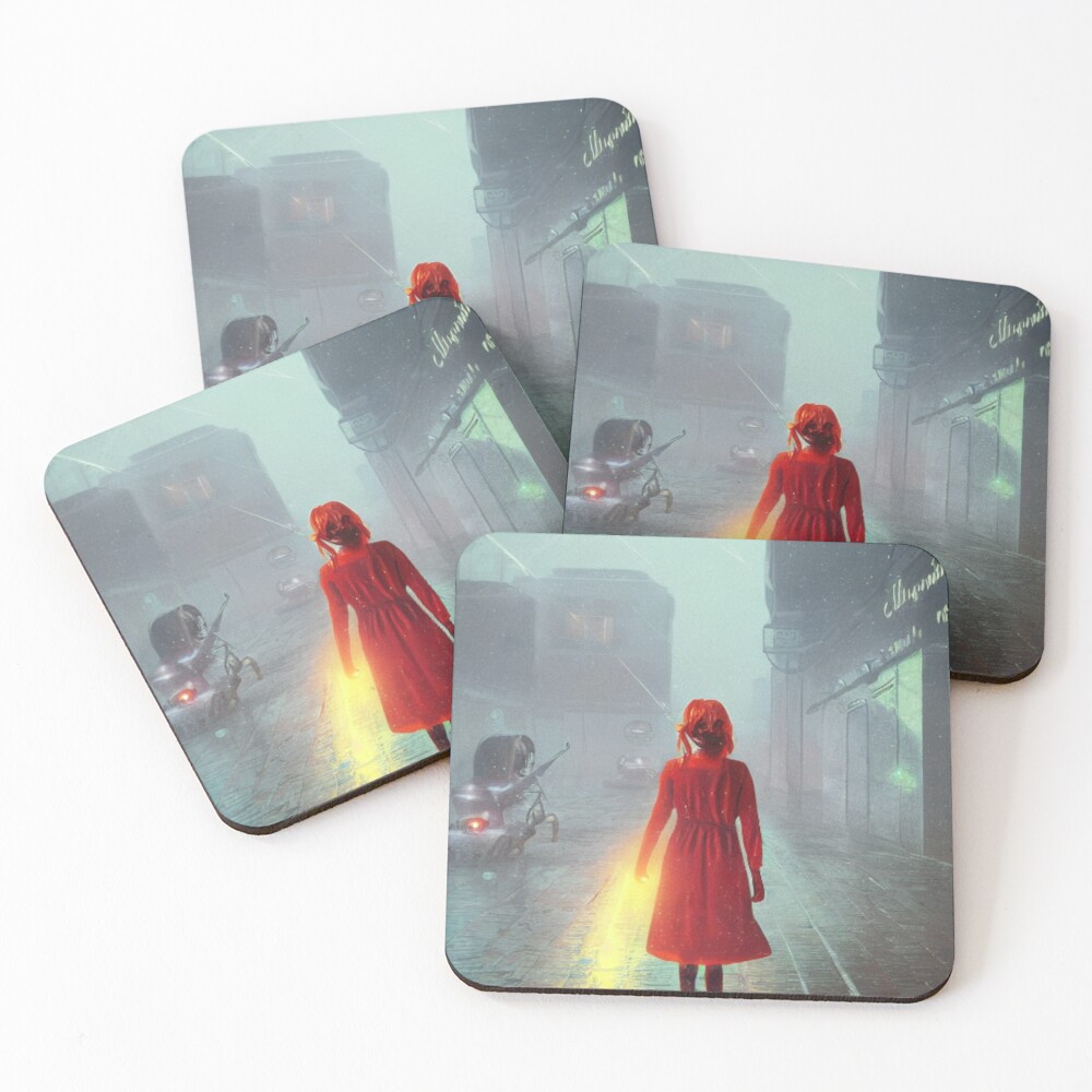 Item preview, Coasters (Set of 4) designed and sold by Sub-Ruminations.