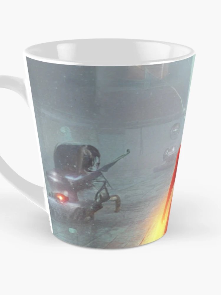 Aperçu 3 sur 4. Mug à café avec l'œuvre Run Do Not Walk créée et vendue par Sub-Ruminations.