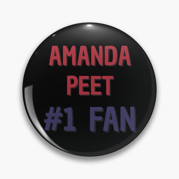 Item preview, Amanda Peet - #1 Fan designed and sold by Rybariuns.