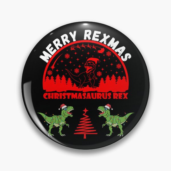 Item preview, Christmas Dinosaur Merry Rexmas   designed and sold by WoodburyLake.