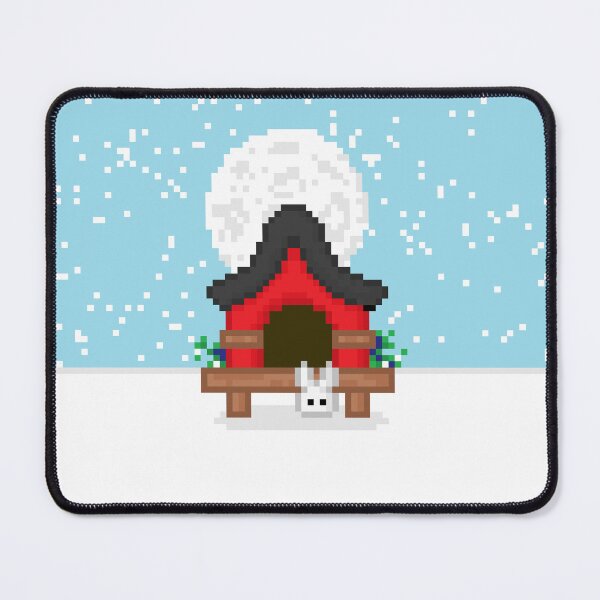 Item preview, Bunny in Moon Festival - Pixel Art designed and sold by StudioHitsu.