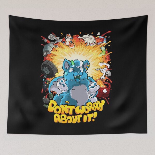 Item preview, Don't Worry about it! designed and sold by LupusetVulpes.