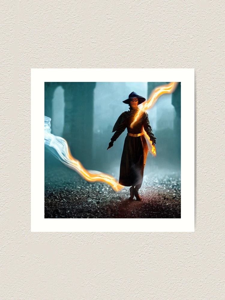 Thumbnail 1 von 3, Kunstdruck, Scarecrow Spirit designt und verkauft von Sub-Ruminations.