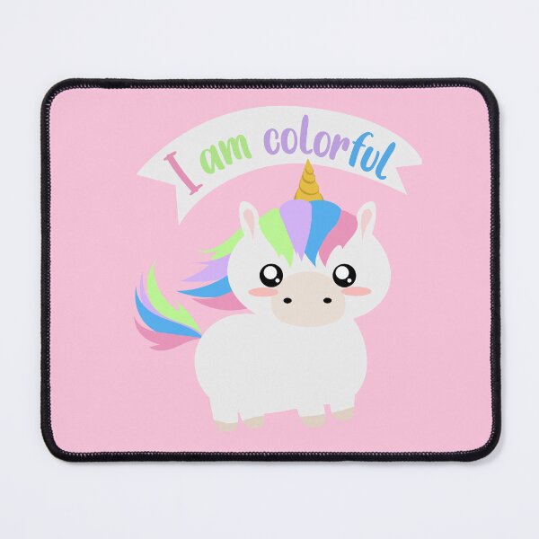 Item preview, cute colorful unicorn with text designed and sold by yessebel.