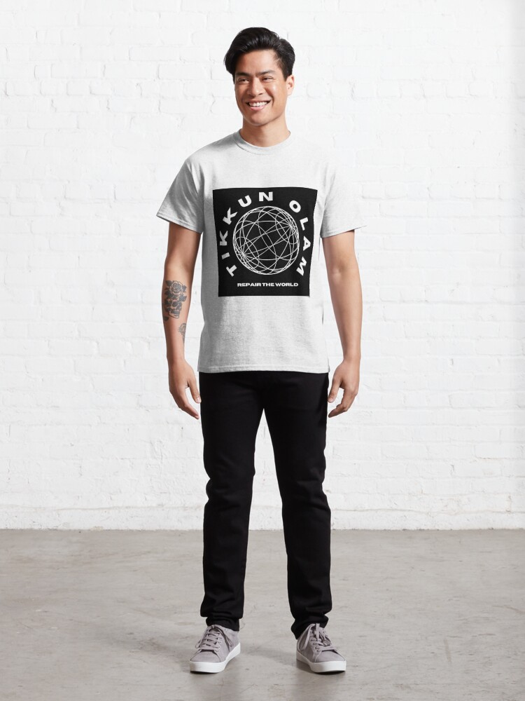 Thumbnail 3 of 7, Classic T-Shirt, TIKKUM OLAM REPAIR THE WORLD designed and sold by joeypokes.