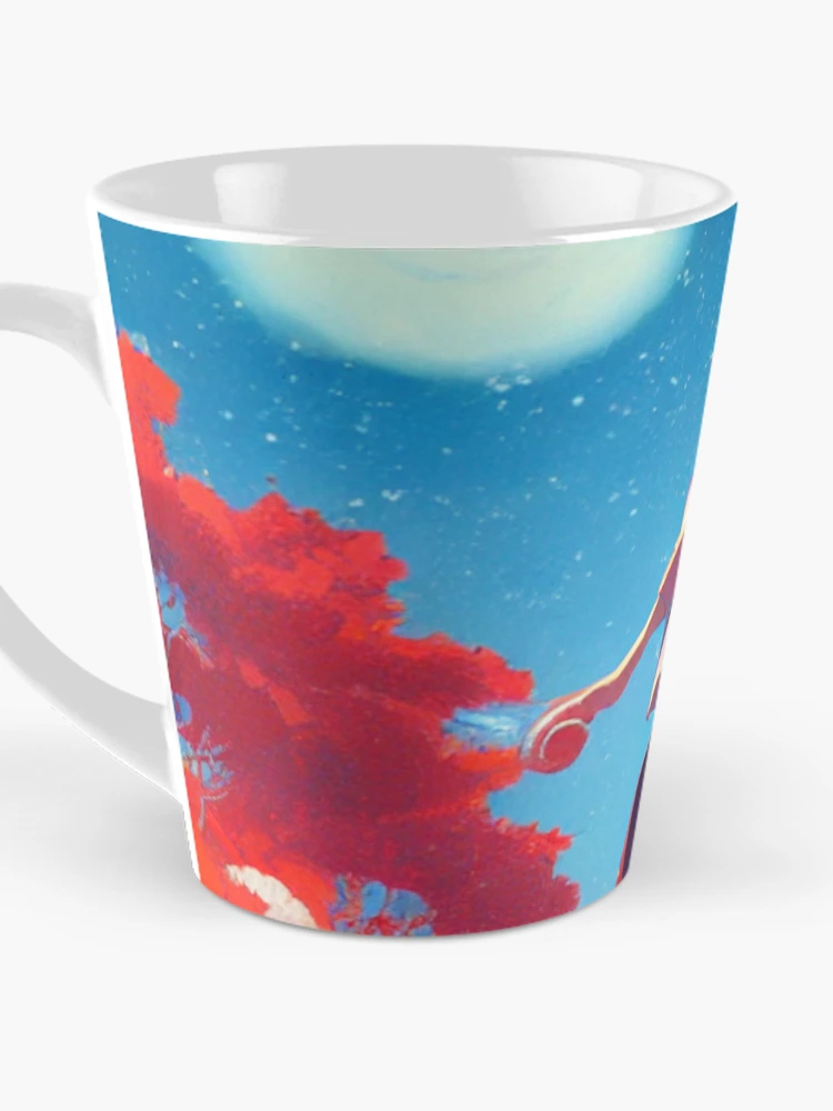 Aperçu 3 sur 4. Mug à café avec l'œuvre School Girl Stroll créée et vendue par Sub-Ruminations.