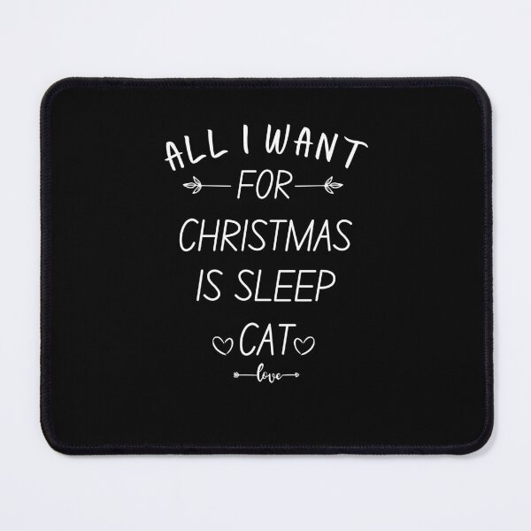 Item preview, all i want for christmas is sleep cat vintage designed and sold by Trucker10.