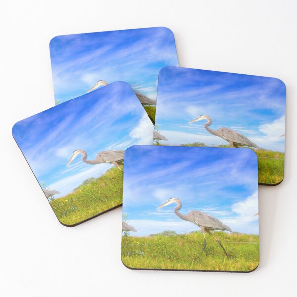 Item preview, March of the Great Blue Herons designed and sold by VisualVoyages.