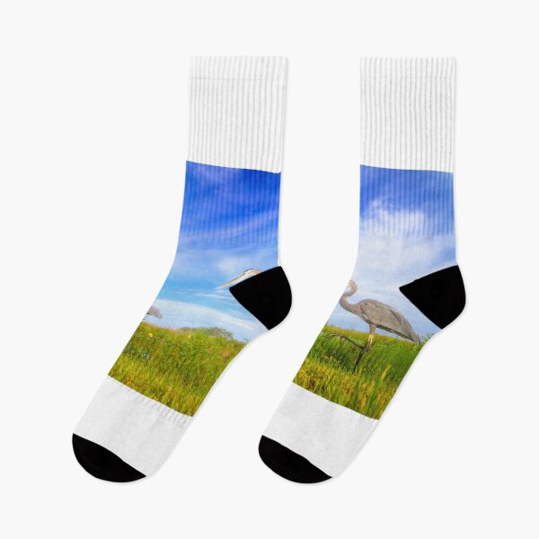 Item preview, March of the Great Blue Herons designed and sold by VisualVoyages.