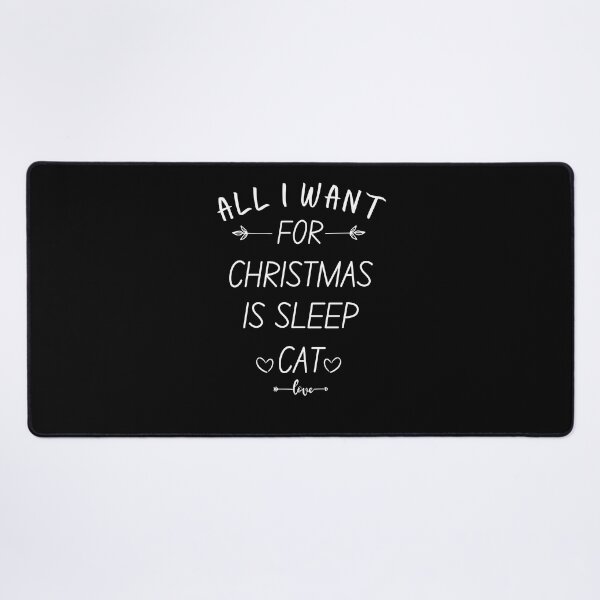 Item preview, all i want for christmas is sleep cat vintage designed and sold by Trucker10.
