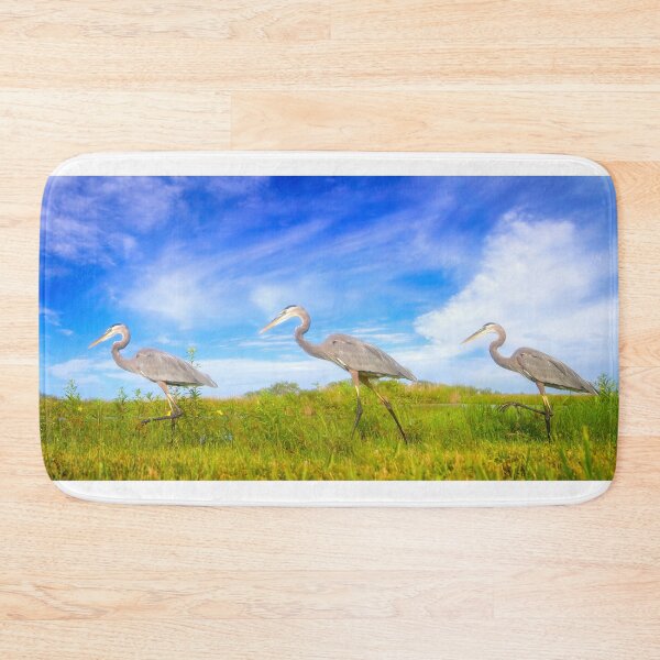 Item preview, March of the Great Blue Herons designed and sold by VisualVoyages.