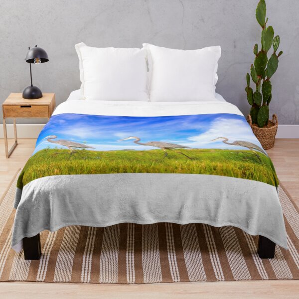 Item preview, March of the Great Blue Herons designed and sold by VisualVoyages.