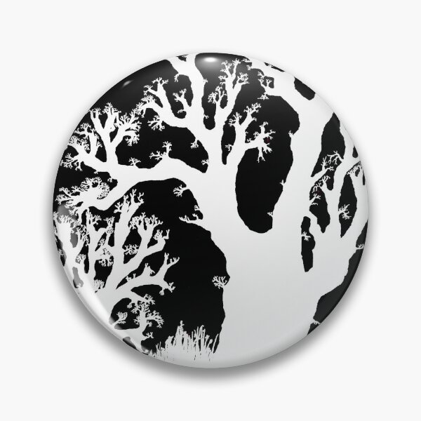 Item preview, Baobab forest silhouette white on black negative designed and sold by Tony Cisse.