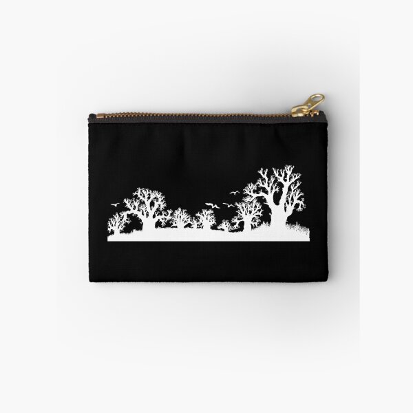 Item preview, Baobab forest silhouette white on black negative designed and sold by Tony Cisse.