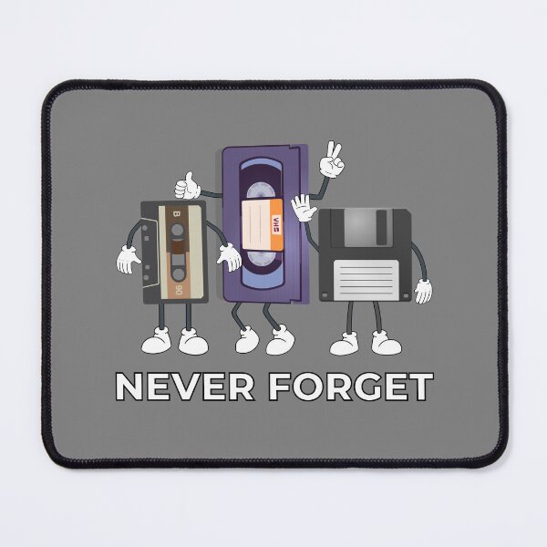 Item preview, Never Forget Audio Cassette, VHS Cassette, And Floppy Drive designed and sold by Dewlangrial.