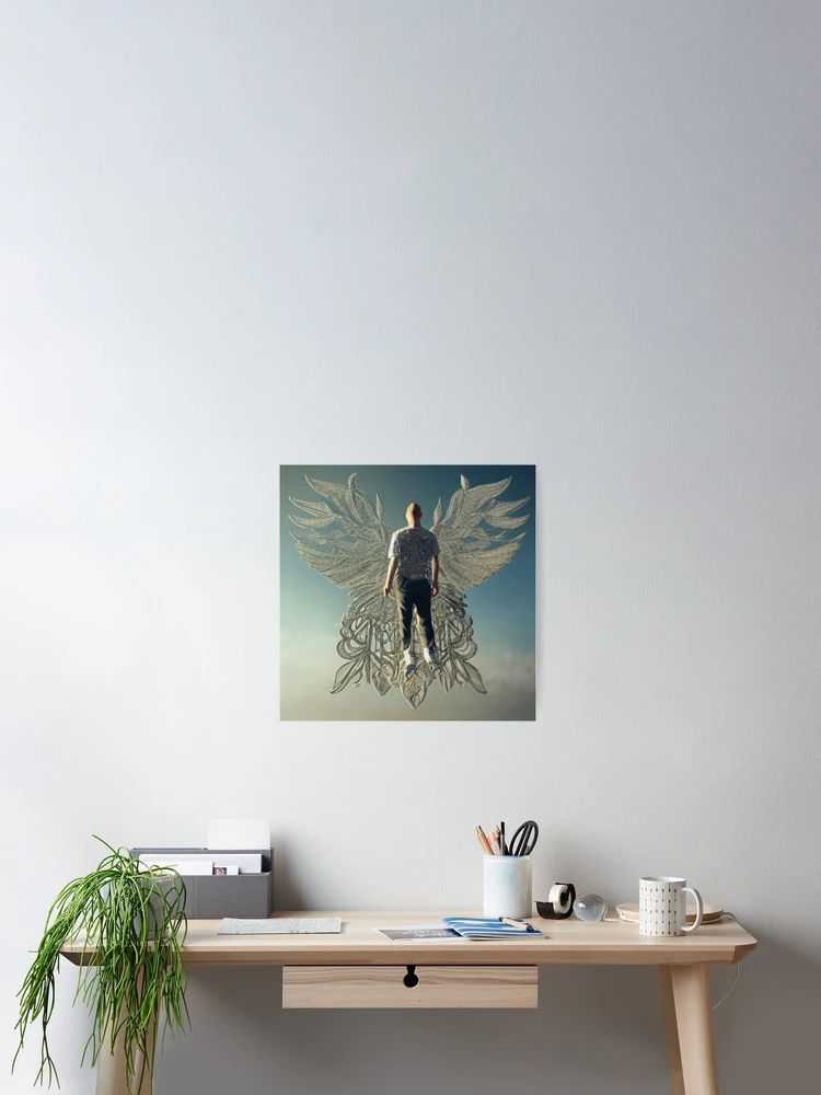Imagen 2 de 3, Póster con la obra Seraphim, diseñada y vendida por Sub-Ruminations.