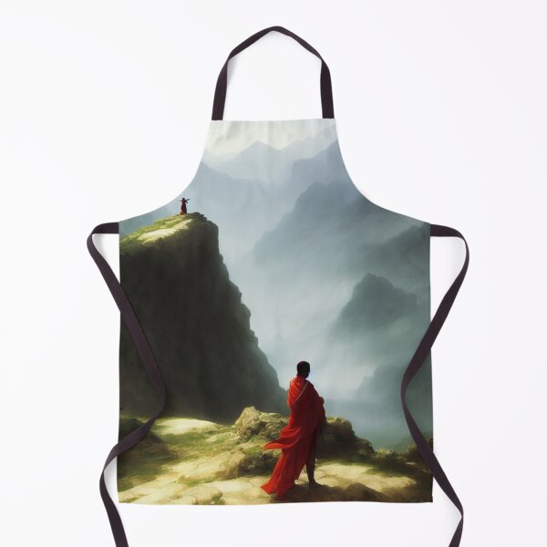 Artikelvorschau, Red Robe Mediation in der Berg-Skyline entworfen und verkauft von DesignerKin.