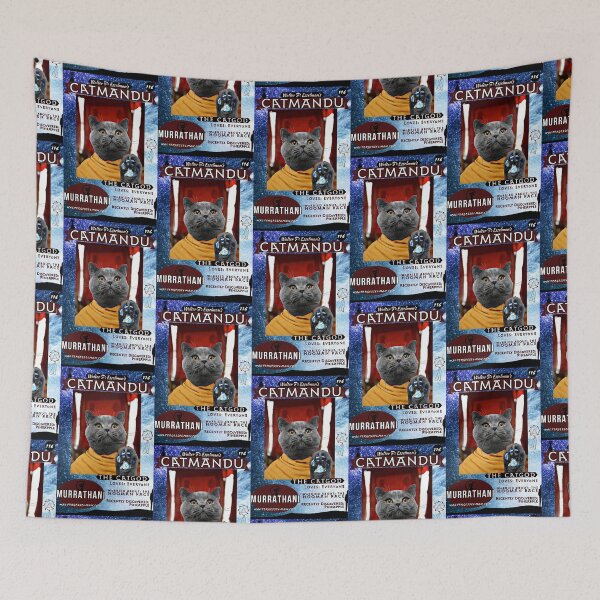 Item preview, The CatGod’s Baseball Card designed and sold by Walter G. Esselman.