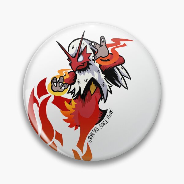 Item preview, Flamin Hot Chicken (Alt) designed and sold by RetroSpacePunk.