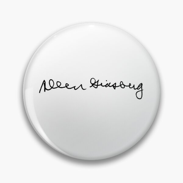 Item preview, Allen Ginsberg Signature designed and sold by Gentle40Winks.