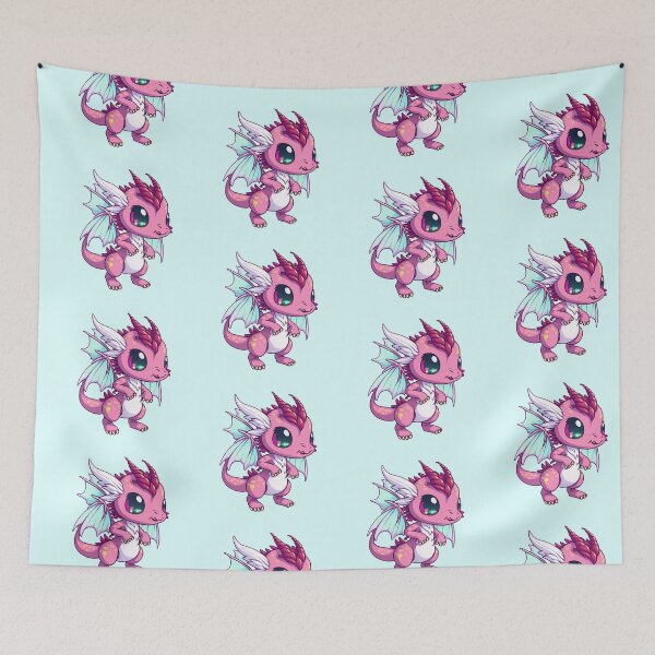 Item preview, Chibi Pink Dragon designed and sold by A-Artistries.