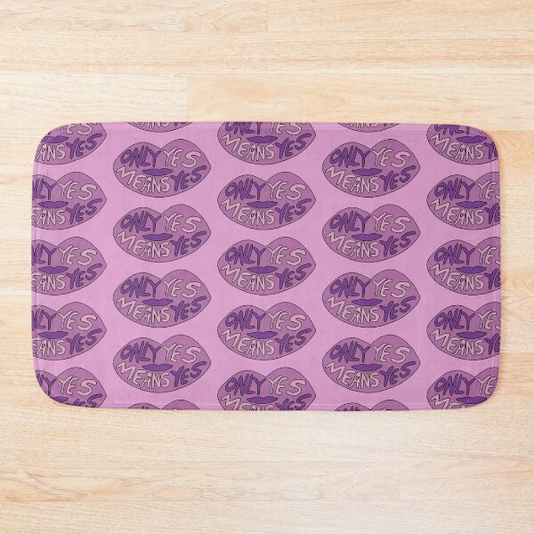 Item preview, Only Yes Means Yes Purple designed and sold by derekofspades.