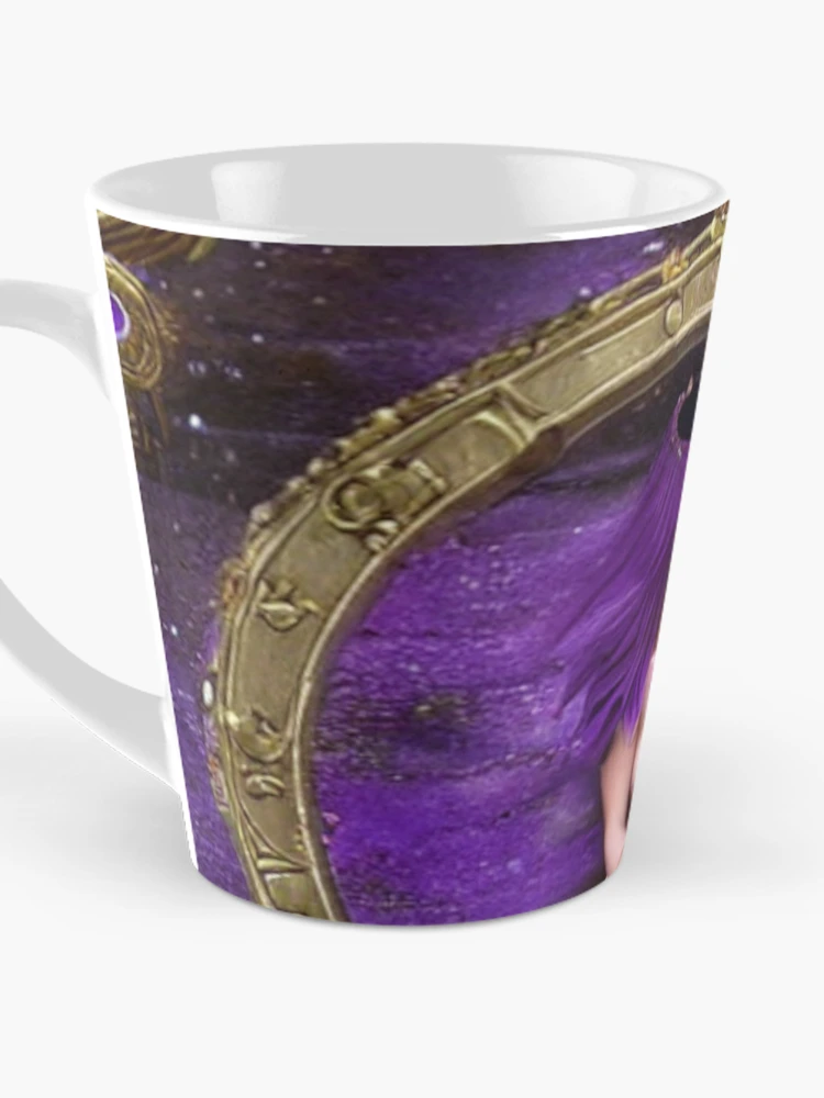 Aperçu 3 sur 4. Mug à café avec l'œuvre Space Queen créée et vendue par Sub-Ruminations.