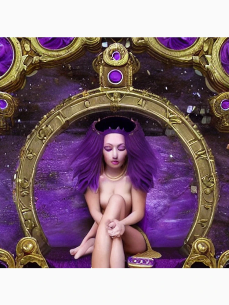 Imagen 6 de 6, Sudadera con capucha con la obra Space Queen, diseñada y vendida por Sub-Ruminations.