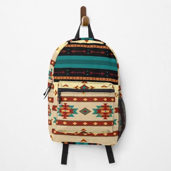 Item preview, Tribal Southwestern Design - Black, Blues, Brown, and Terracotta designed and sold by handsoftime2020.