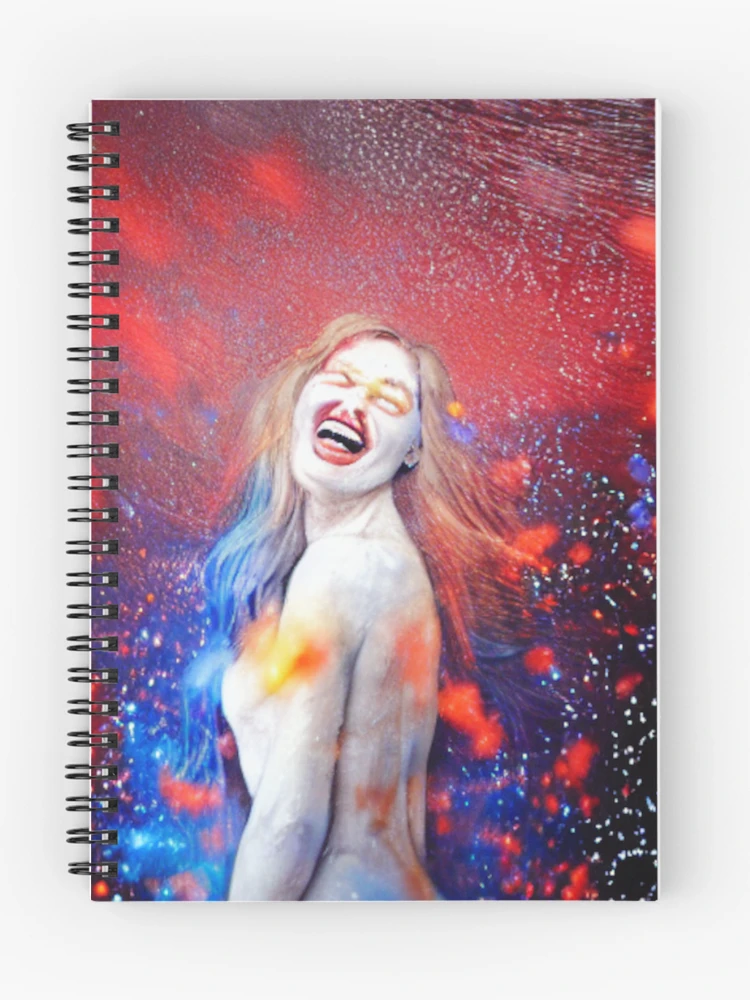 Aperçu 1 sur 3. Carnet avec l'œuvre Stark Beingness créée et vendue par Sub-Ruminations.