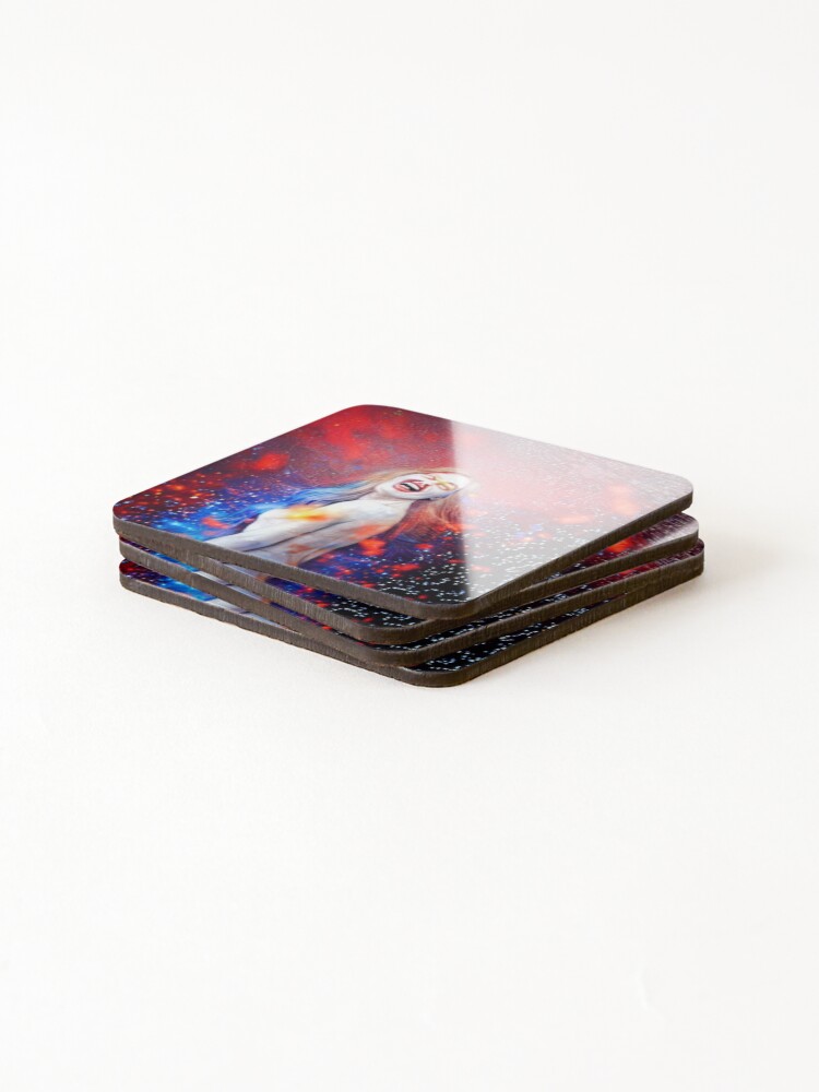 Thumbnail 4 of 5, Coasters (Set of 4), Stark Beingness designed and sold by Sub-Ruminations.