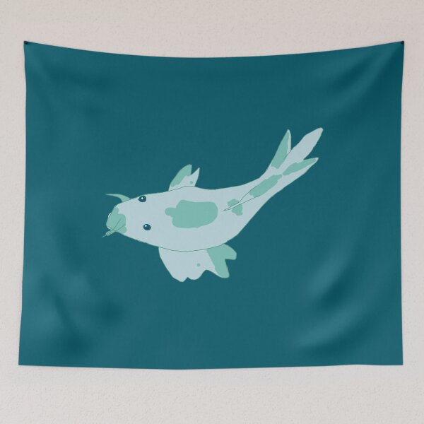 Item preview, Turquoise Catfish designed and sold by Usagicollection.