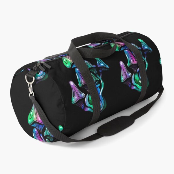Item preview, Rainbow Mushroom Cluster - Trippy Mushroom Art designed and sold by mikeymadness.