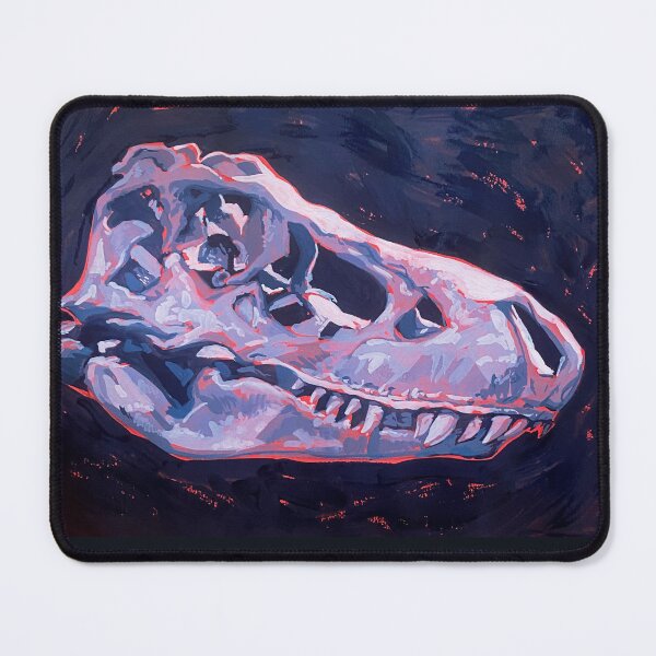 Item preview, T-Rex Skull (Navy Version) designed and sold by Bridget Art.