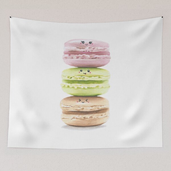 Item preview, Kawaii macarons de Paris designed and sold by DoughtycreARTiv.