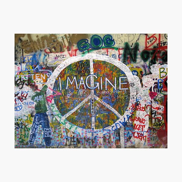 Imagine Glasses t-shirt – The Lennon Wall