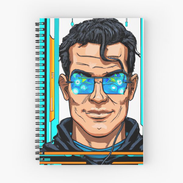 Item preview, Cool Cyberpunk Hacker in the Comic Book Style designed and sold by Artsytee Lab.