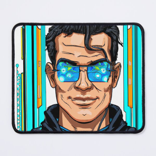 Item preview, Cool Cyberpunk Hacker in the Comic Book Style designed and sold by Artsytee Lab.
