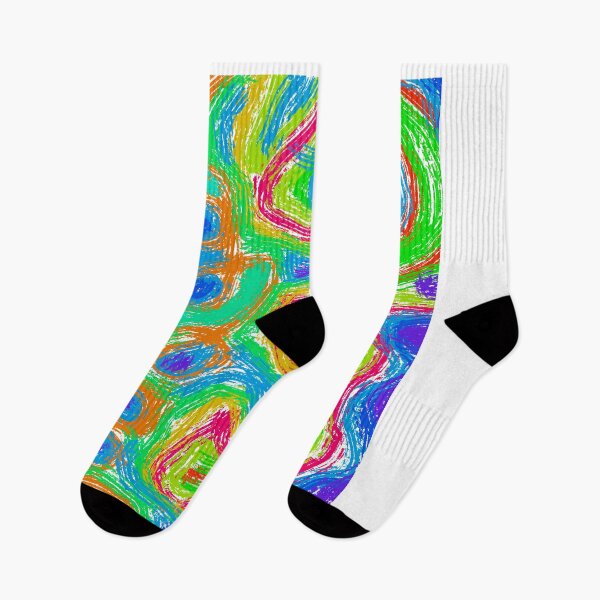 Item preview, Abstract Squiggly Line Painting designed and sold by Usagicollection.