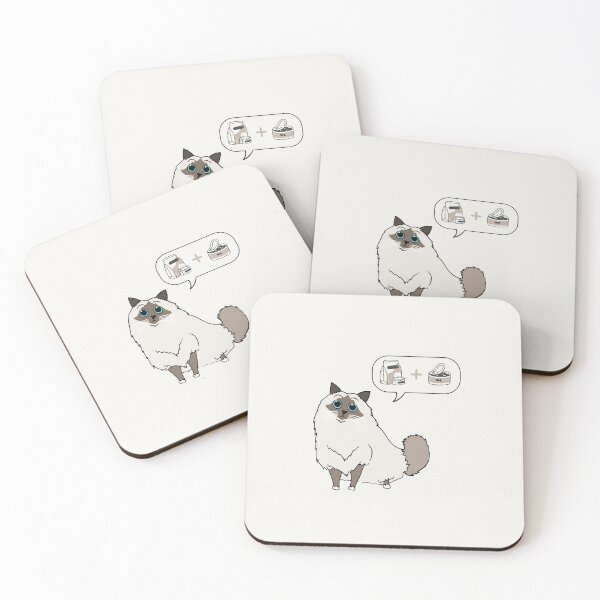 Item preview, Cute Siamese Foodie Cat designed and sold by Siamese connection.