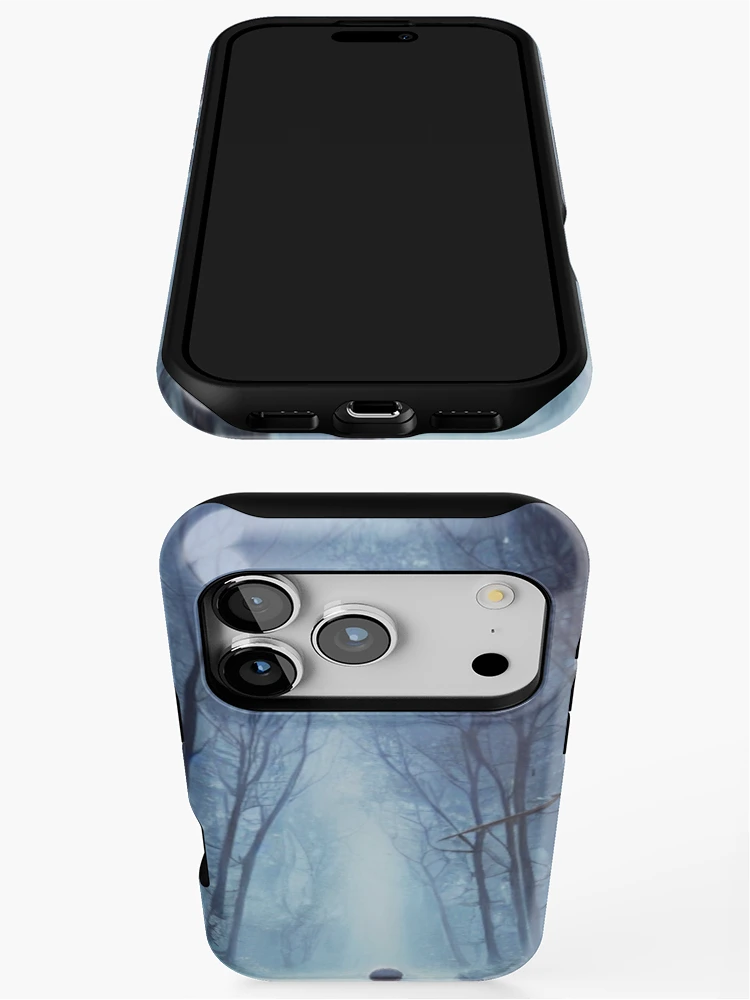 Thumbnail 3 of 4, iPhone Case, Winter Path designed and sold by Sub-Ruminations.
