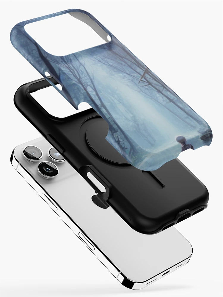 Thumbnail 2 of 4, iPhone Case, Winter Path designed and sold by Sub-Ruminations.
