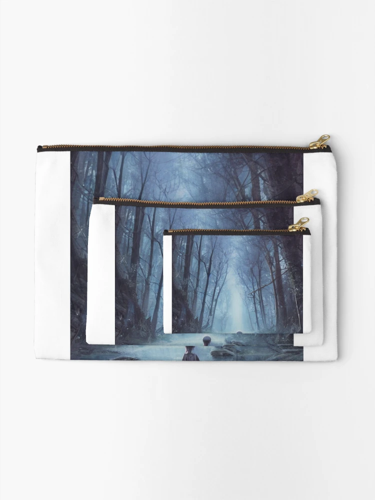 Aperçu 2 sur 4. Pochette avec l'œuvre Winter Path créée et vendue par Sub-Ruminations.