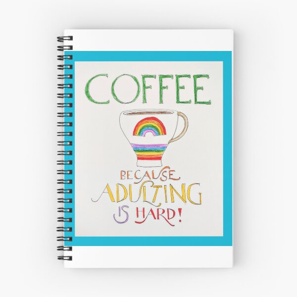 Item preview, Coffee because adulting is hard  designed and sold by Goddessart.