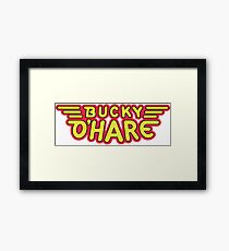 Captain Bucky O'Hare Framed Print